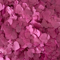 Plum and heather single colour biodegradable heart confetti