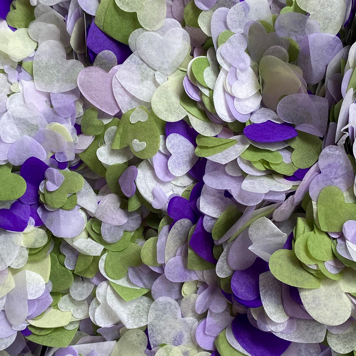 Sage Moss Lilac Bright Purple White Mix