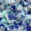 Mint Royal Blue White Aqua