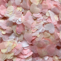 Pink Ivory White Mix