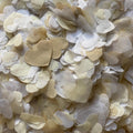 White Beige Ivory Mix