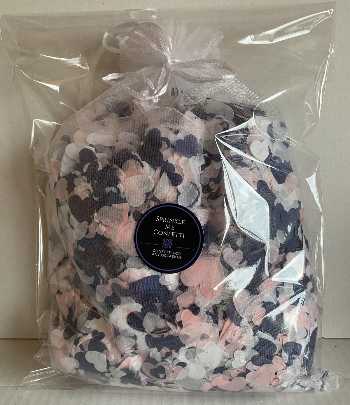 Navy White Pink Mix