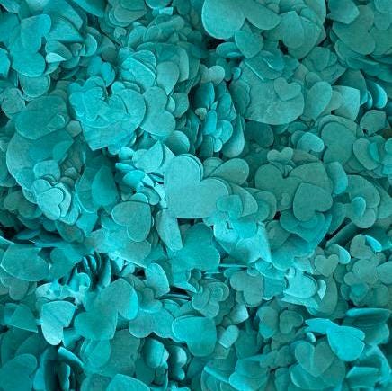 Teal Mint White Mix
