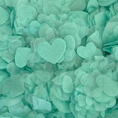 Teal Mint White Mix