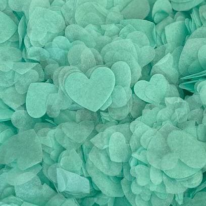 Aqua Mint White Metallic Silver Mix