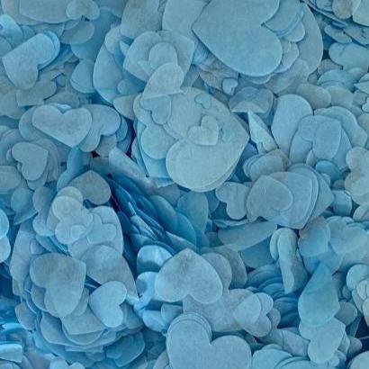 Sky Blue & White Mix