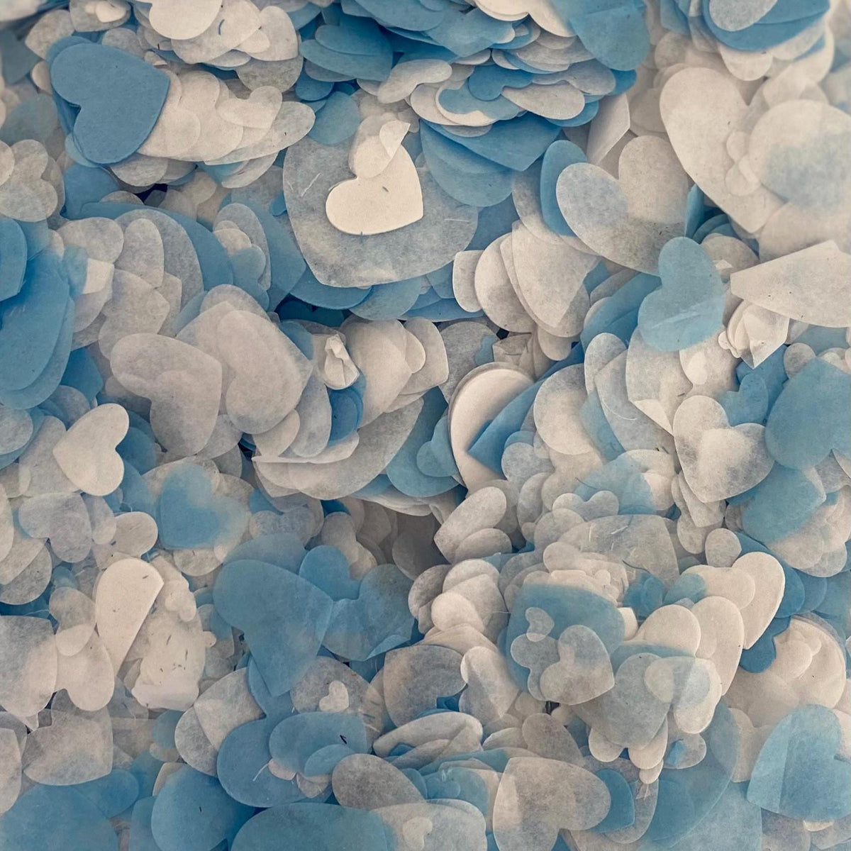 Sky Blue & White Mix