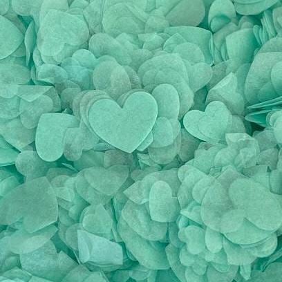 White Mint & Metallic Silver Mix